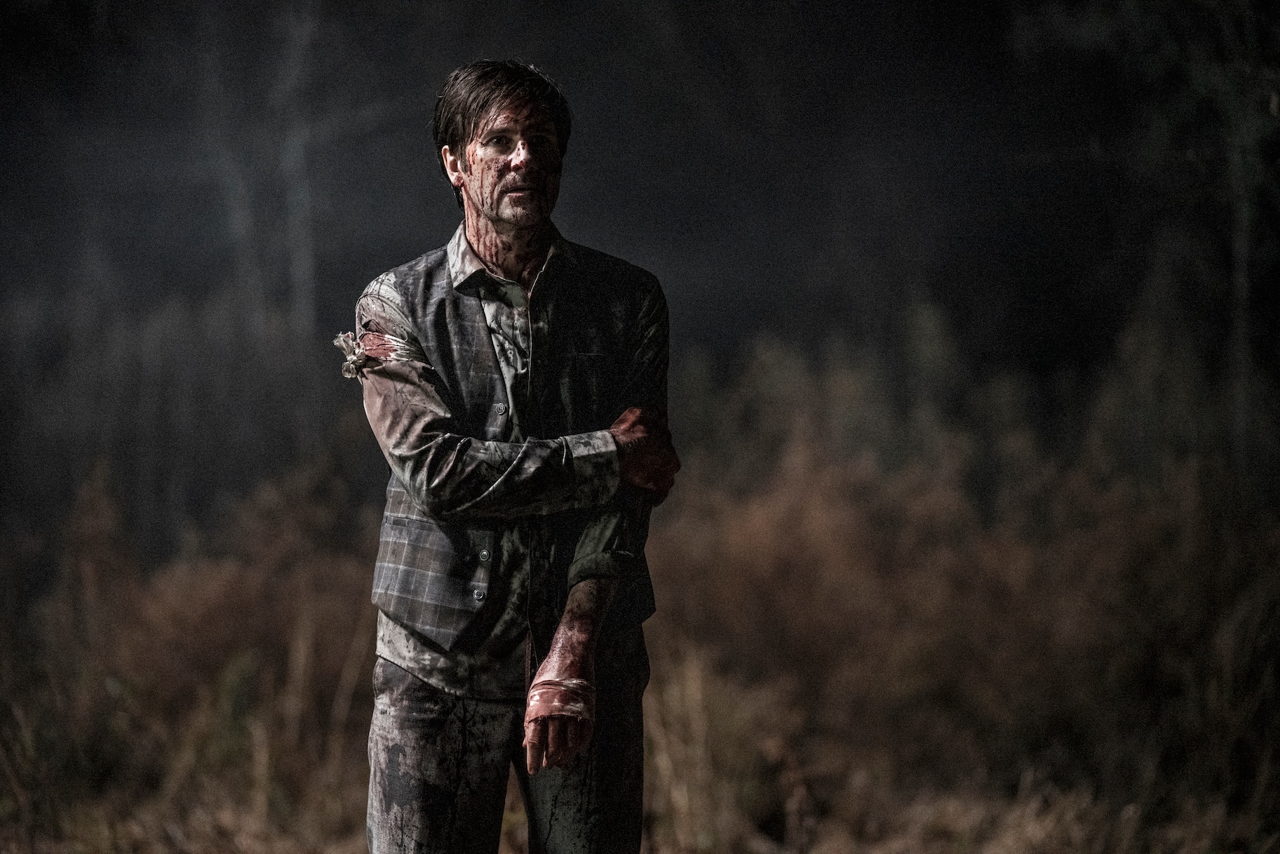 The Walking Dead: Josh Hamilton on Lance's death | SYFY WIRE