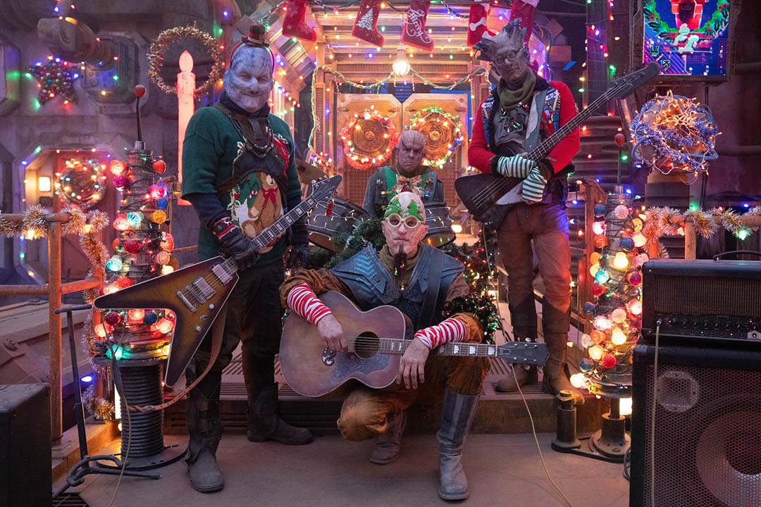 The Old 97’s in Marvel Studios' The Guardians of the Galaxy Holiday Special, exclusively on Disney+.