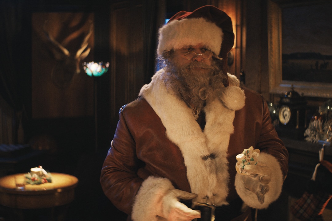 David Harbour as Santa in Violent Night (2022)