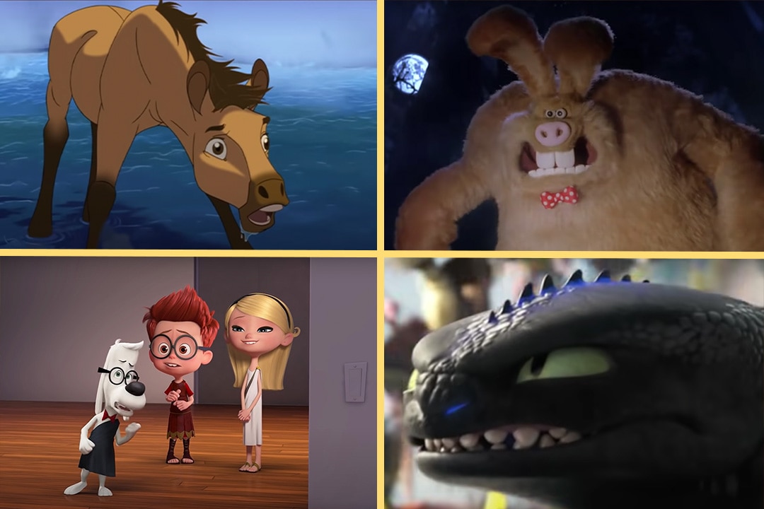 Spirit: Stallion of the Cimarron; Wallace & Gromit: The Curse of the Were-Rabbit; Mr. Peabody and Sherman; How to Train Your Dragon 2
