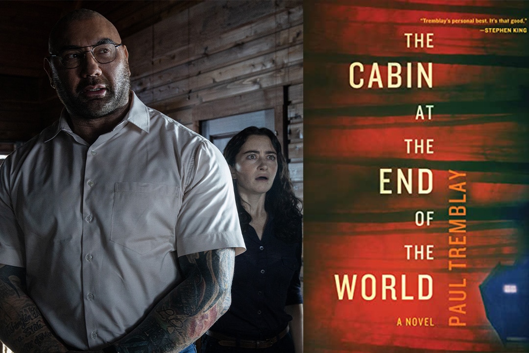 Knock At The Cabin (2023); The Cabin at the End of the World: A Novel by Paul Tremblay