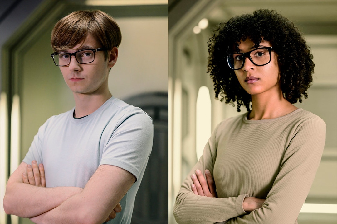 ‘The Ark’s young stars on challenge of playing nerd super-geniuses in SYFY’s new space thriller