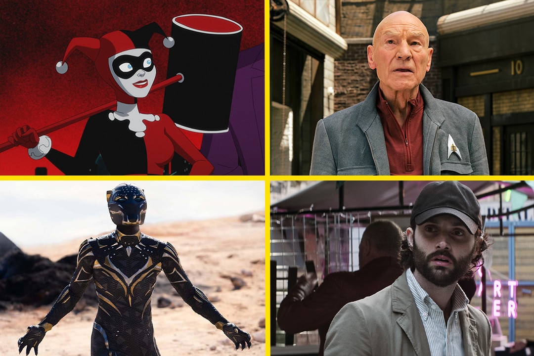 All the sci-fi streaming in February 2023: ‘Picard’, ‘Black Panther 2’, ‘You’, ‘Harley Quinn’ & more