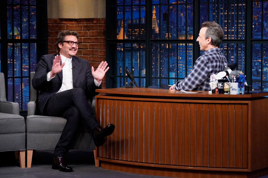 Pedro Pascal on Late Night with Seth Meyers