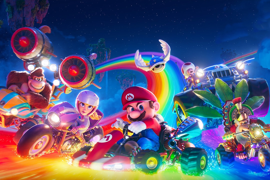 Super Mario Bros Movie Rainbow Road poster | SYFY WIRE