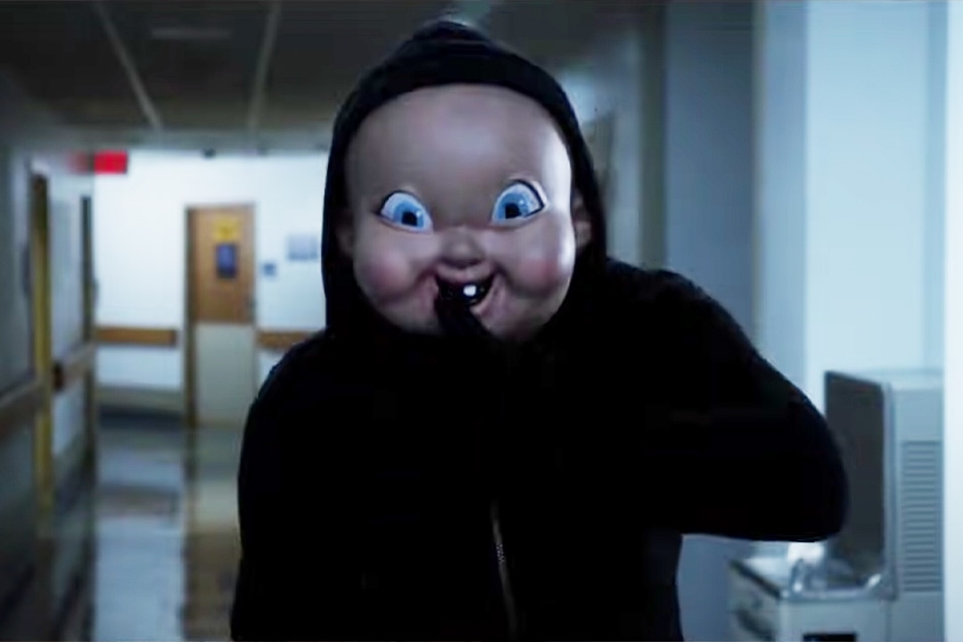 A still from the trailer for Happy Death Day 2U (2019)