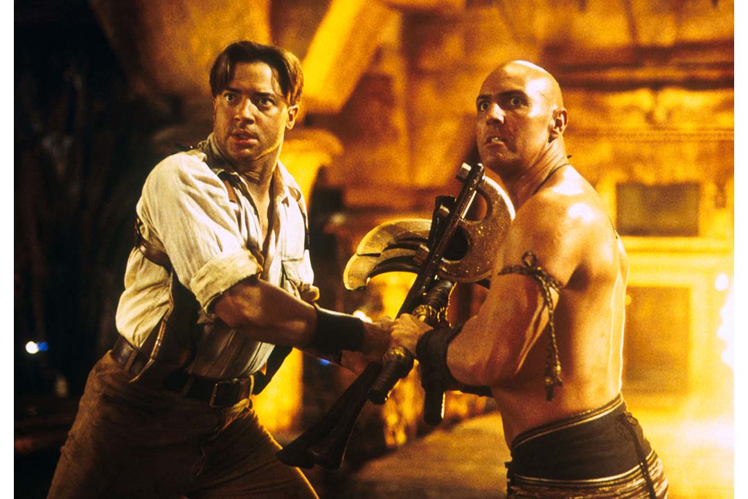 Brendan Fraser and Arnold Vosloo in The Mummy Returns (2001)