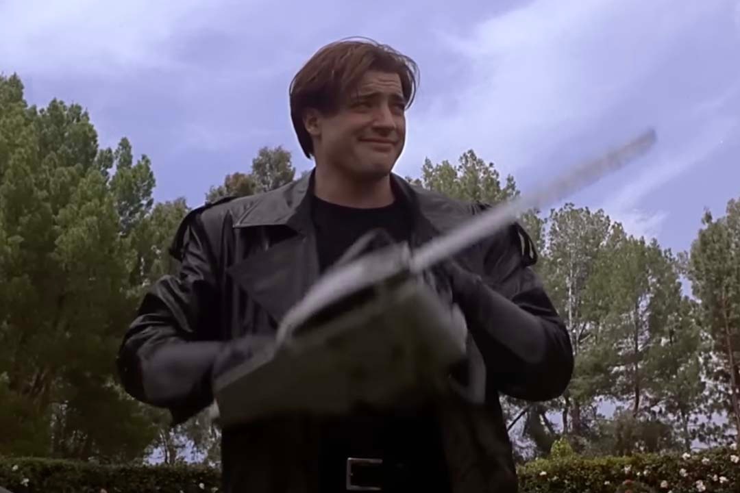 Relive Oscar winner Brendan Fraser’s greatest moment: That ‘Dudley Do-Right’ motorcycle chase