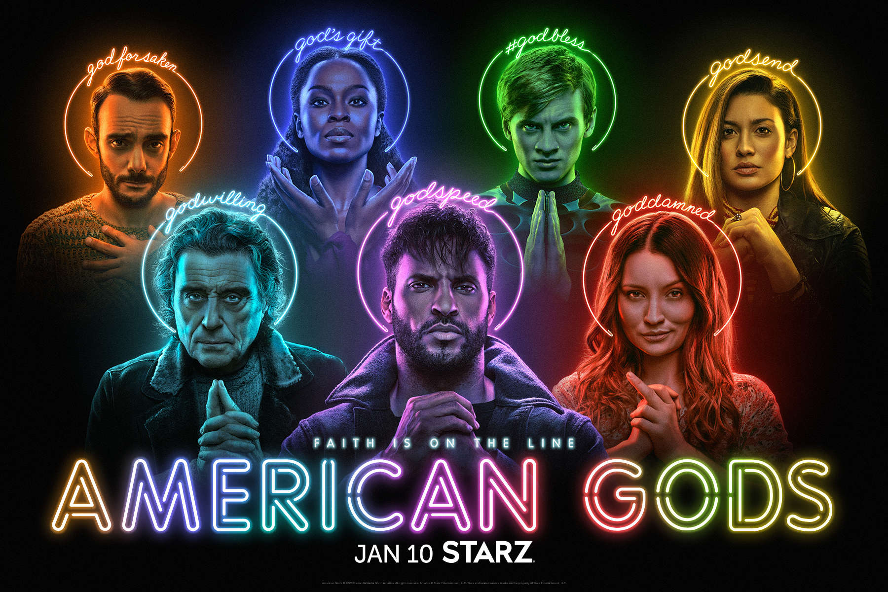 American Gods Season 3 key art