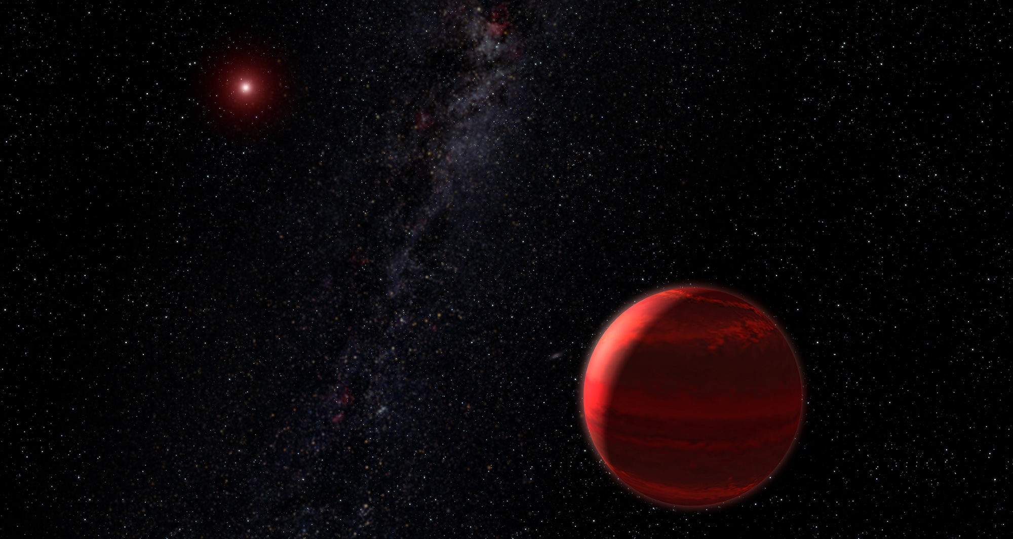 Rare beast: An eccentric Neptunish exoplanet orbits a nearby red dwarf star