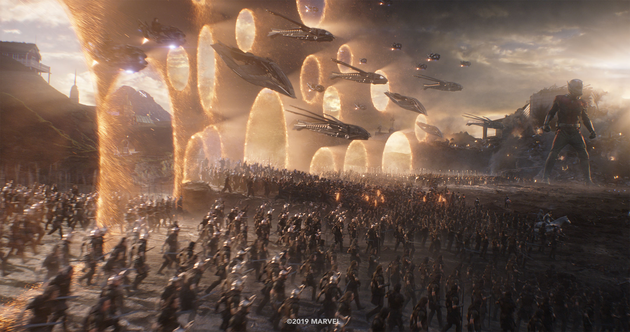 Avengers Endgame portals