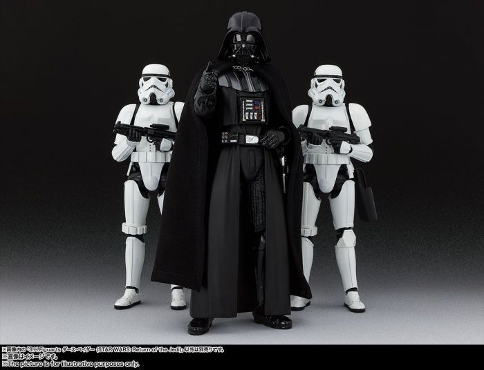 Bandai SH Figuarts Darth Vader and Storm Trooper