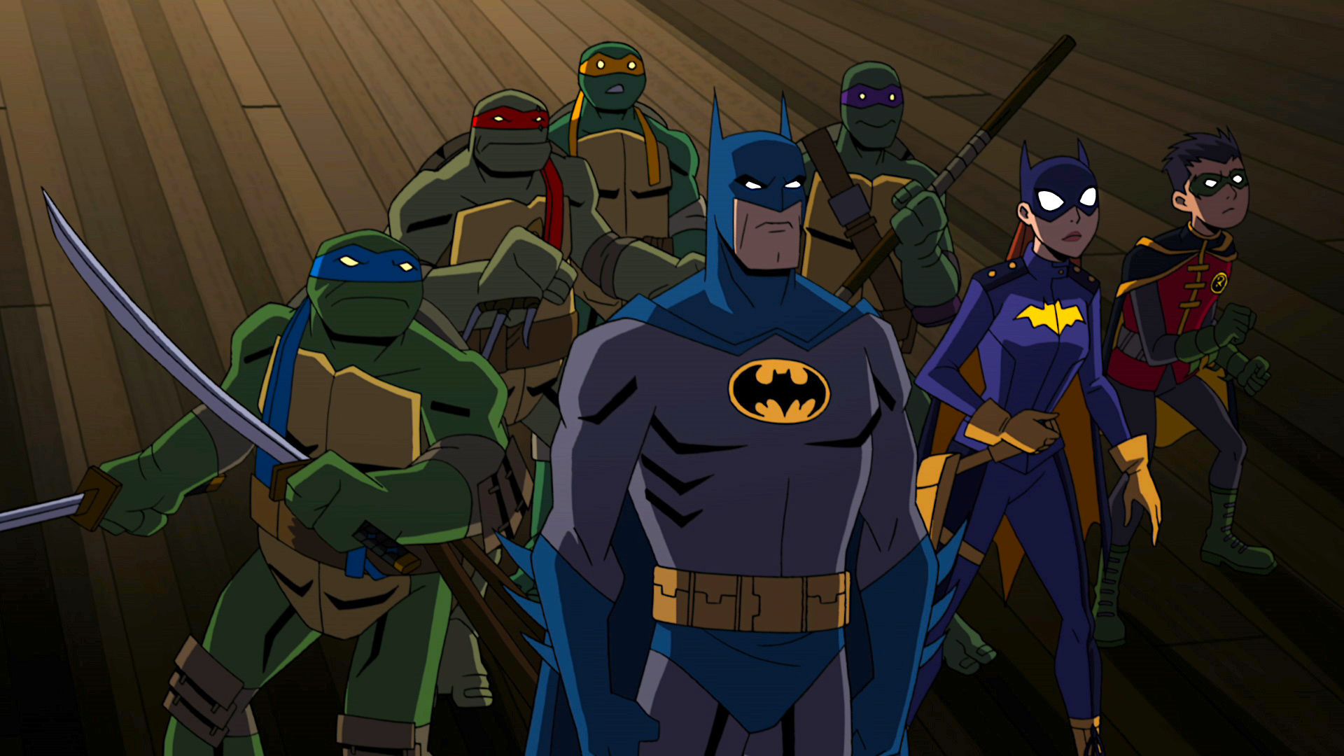 Exclusive: Batman and the Teenage Mutant Ninja Turtles meet in their first  animated movie crossover | SYFY WIRE