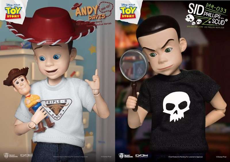 Beast Kingdom Sid and Andy Toy Story