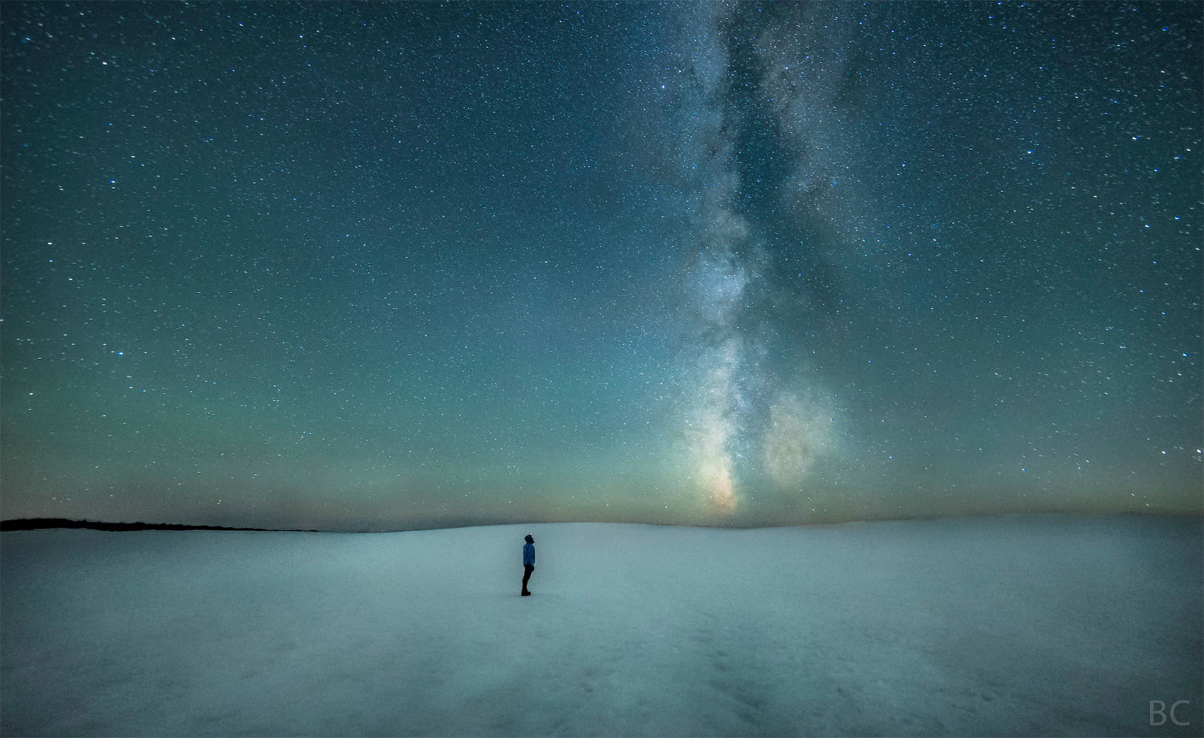 The Universe is big. We are not. Credit: Ben Canales