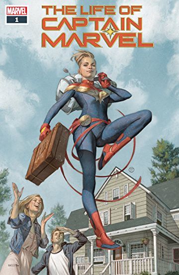 Captain Marvel Comics cover