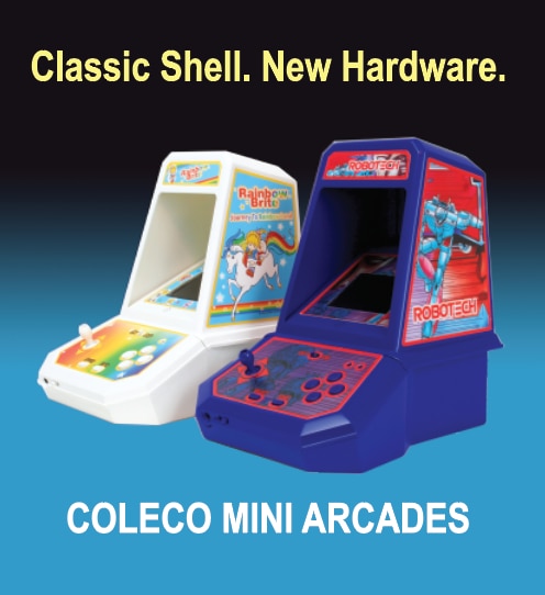 Coleco Mini Arcades Rainbow Brite Robotech
