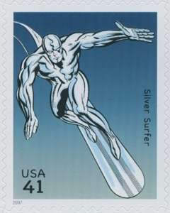 Silver Surfer stamp