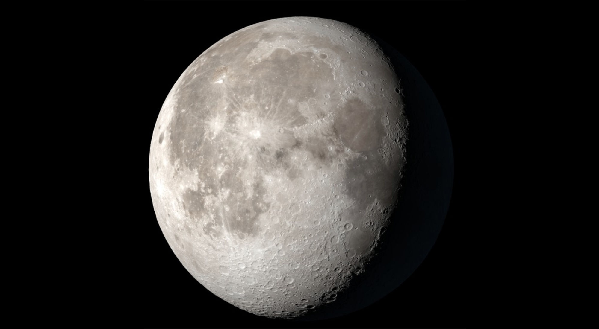 The Moon’s appearance on June 21, 2019 (the June solstice), as calculated using NASA’s Dial-A-Moon. Credit: NASA's Scientific Visualization Studio