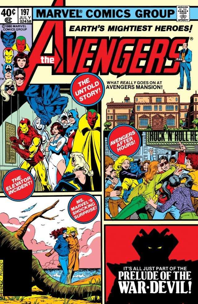 Avengers #197 Cover