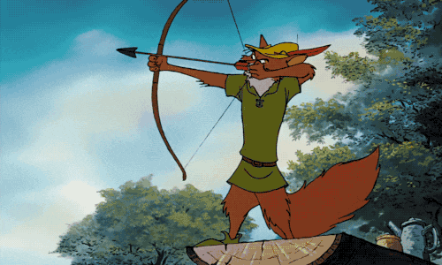 “I am the Robin Hood bank robber.  “Am I proud of what I did?  “God damn right I am.” Disney_robin_hood_3