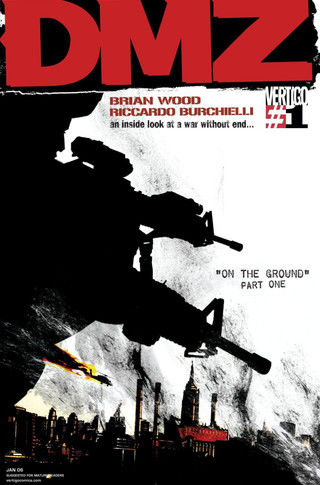 DMZ No 1 comic book cover