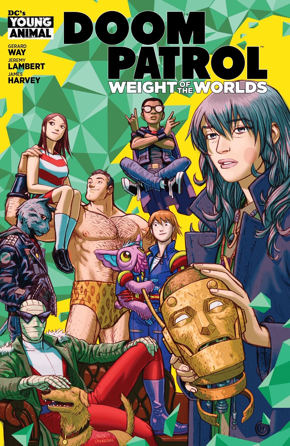 DOOM PATROL weight of the world cover