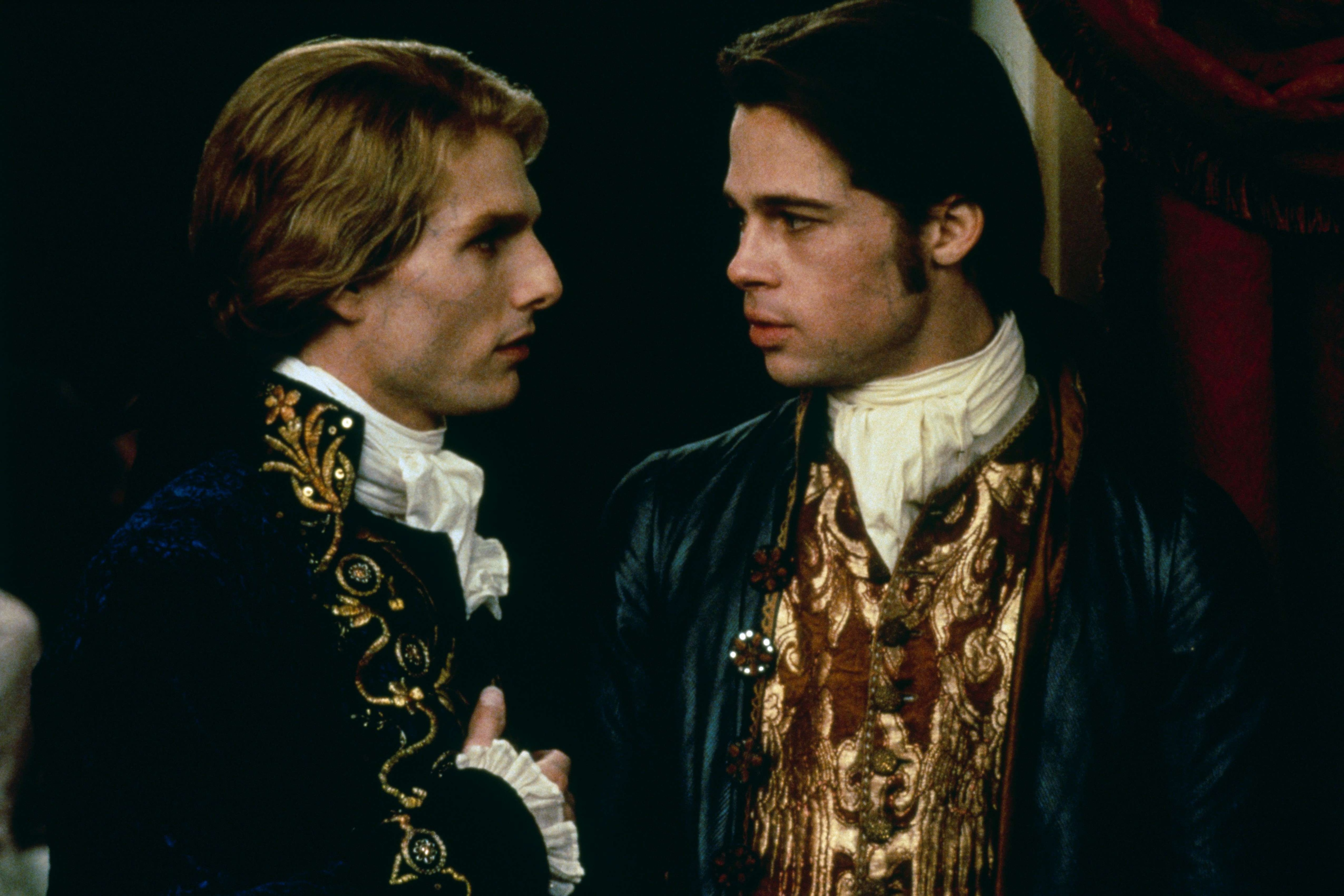  Tom Cruise and Brad Pitt star in Interview with the Vampire: The Vampire Chronicles
