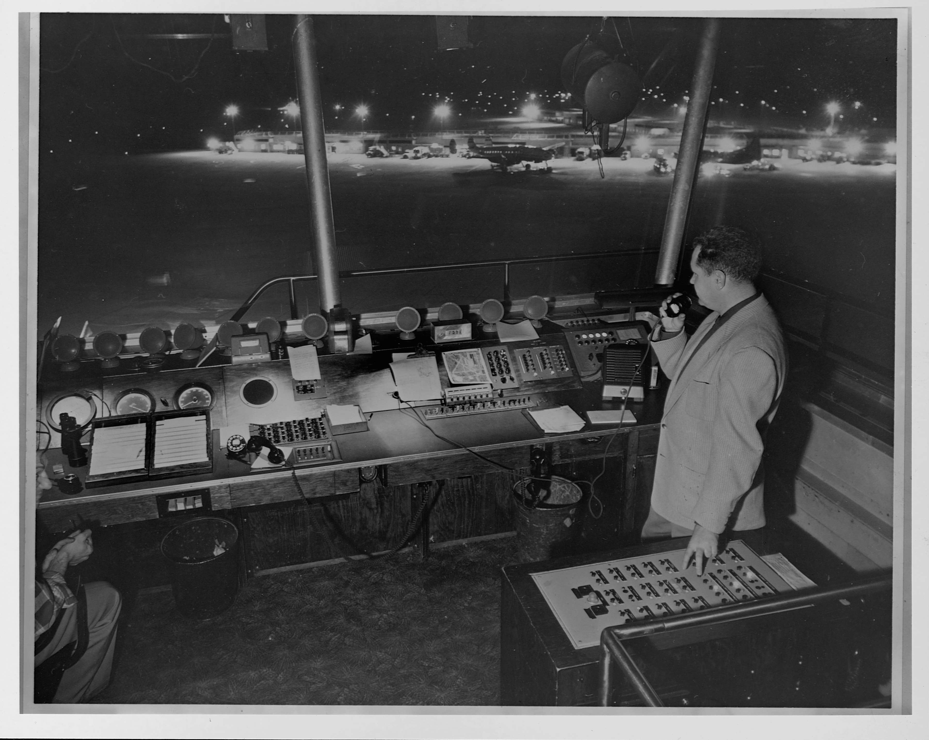 Air Traffic Control Worker in Tower