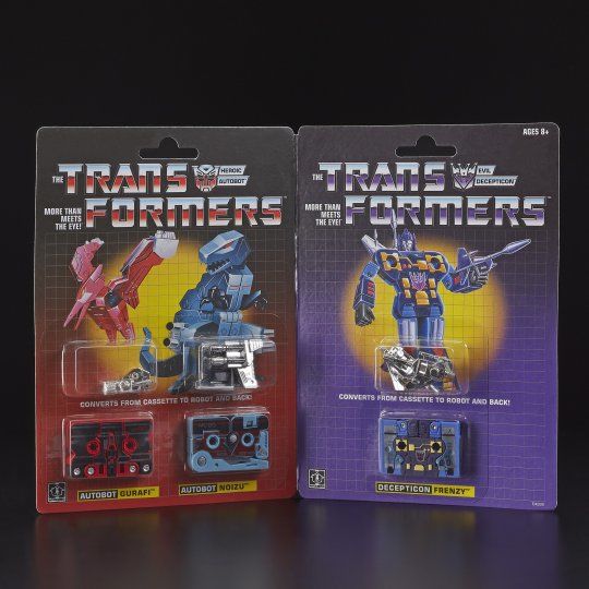 Hasbro Transformers G1 Cassettes