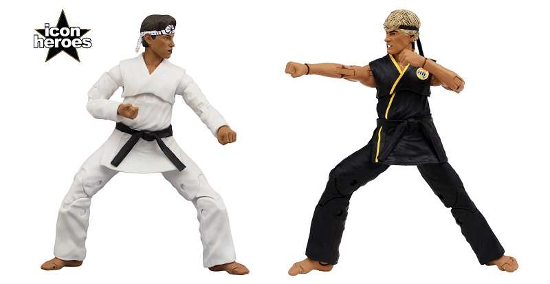 Icon Heroes Daniel and Johnny Karate Kid