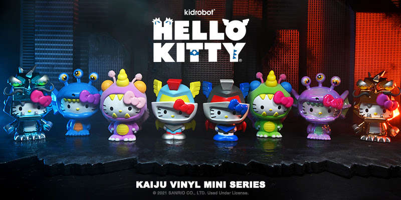 Kidrobot Hello Kitty Kaiju Vinyl