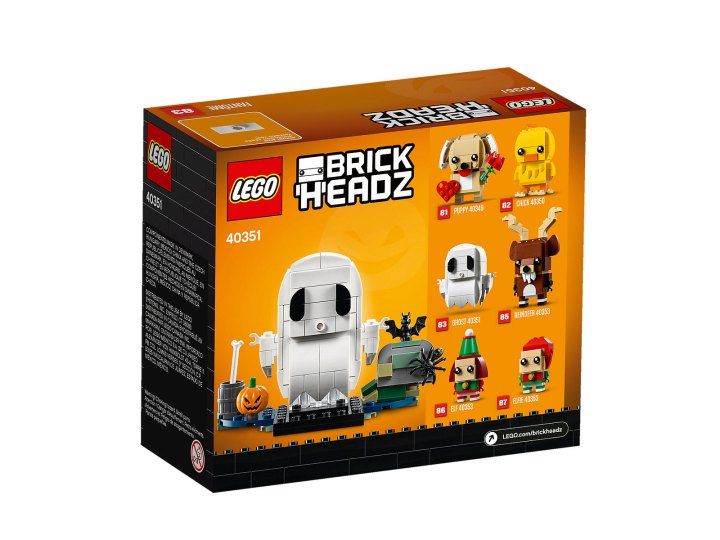 LEGO Ghost Brick Headz