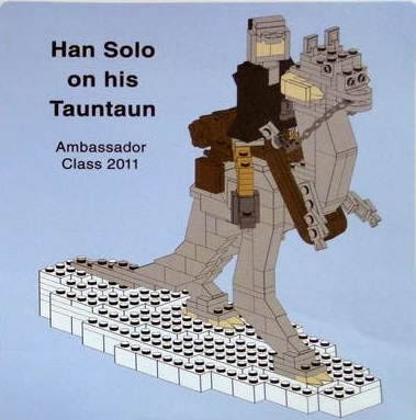 lego han solo on his tauntaun