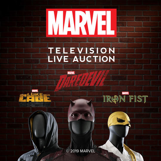 Marvel Auction Banner