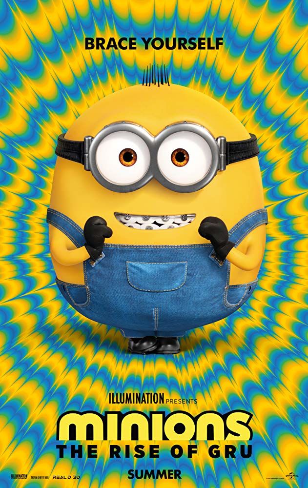 Minions The Rise of Gru poster