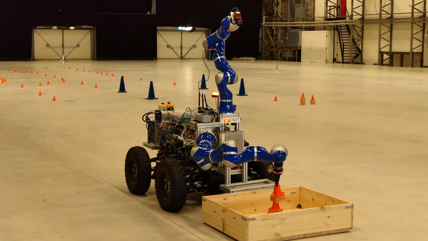 NASA remote controlled lunar rover prototype