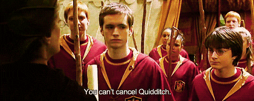 Oliver Wood Cancel Quidditch