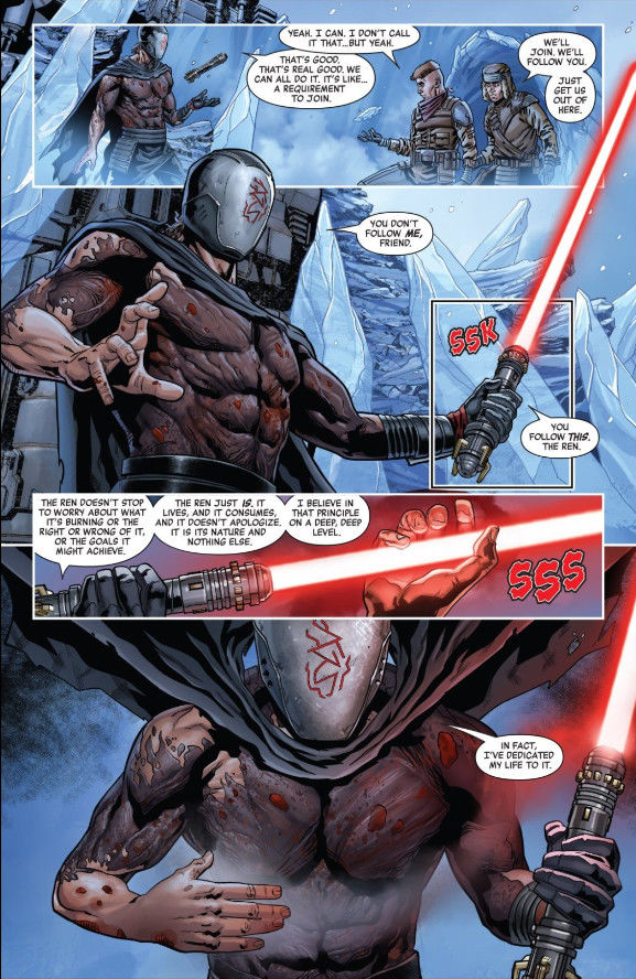 Rise of Kylo Ren 1 page