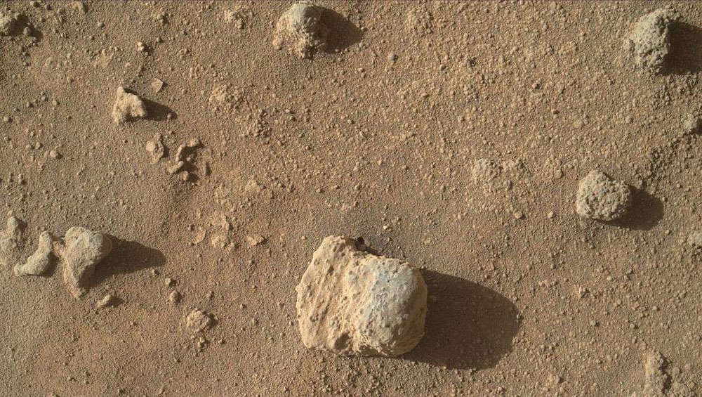 rocks on Mars