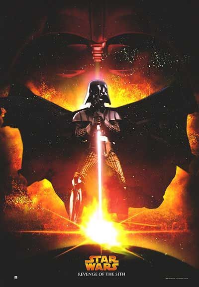 Revenge of the Sith Darth Vader poster