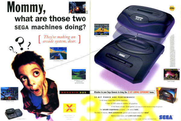 Sega 32x Advertising
