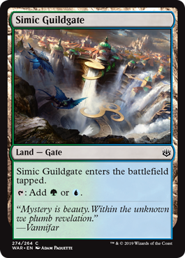 Simic Guildgate Magic the Gathering War of the Spark