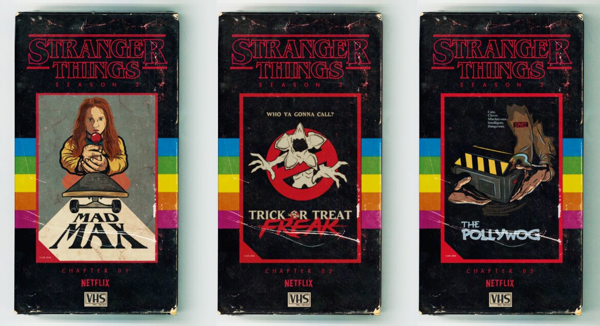 Luis Atao S Retro Stranger Things Vhs Covers Are A Rad 80s Rewind