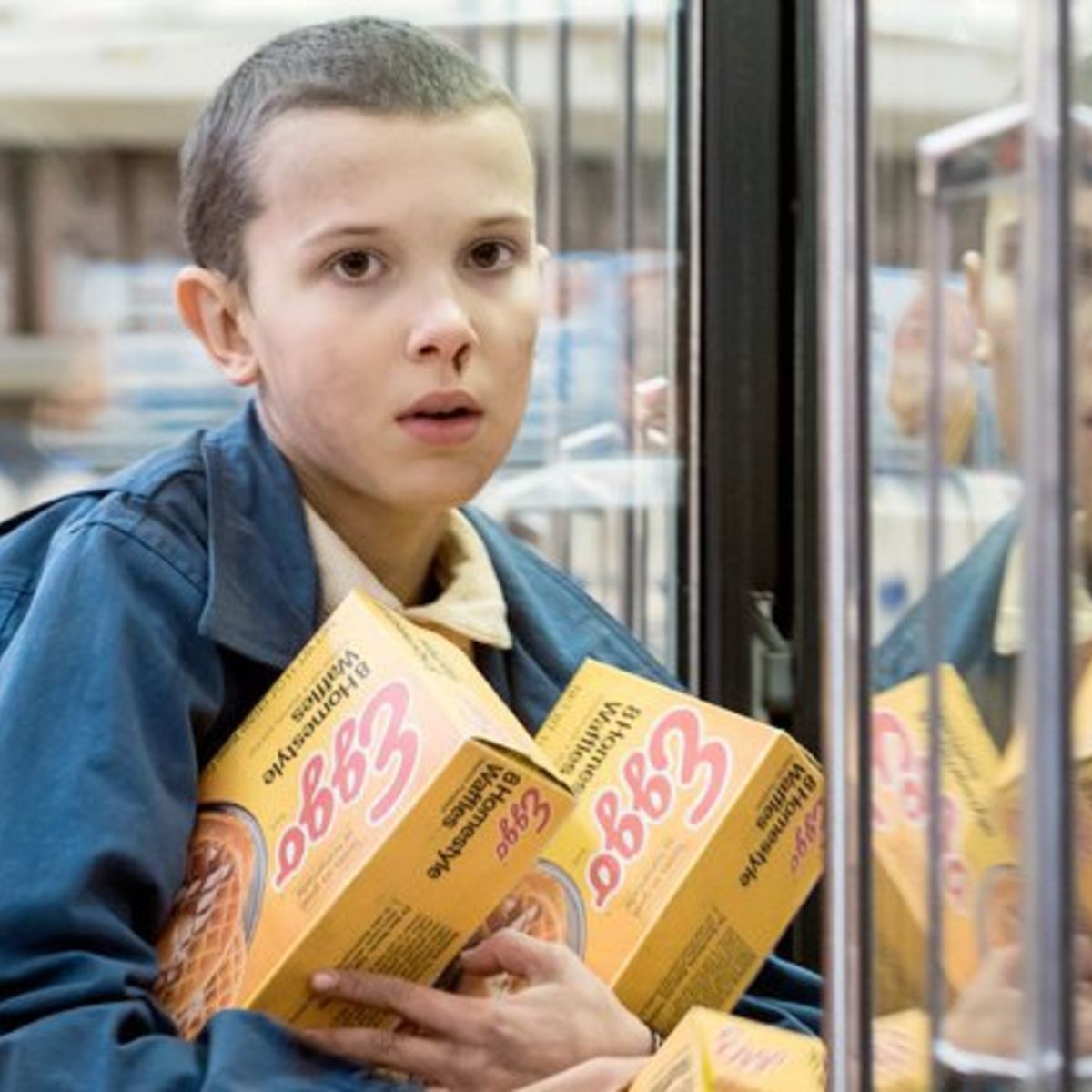 Image result for eleven and eggos
