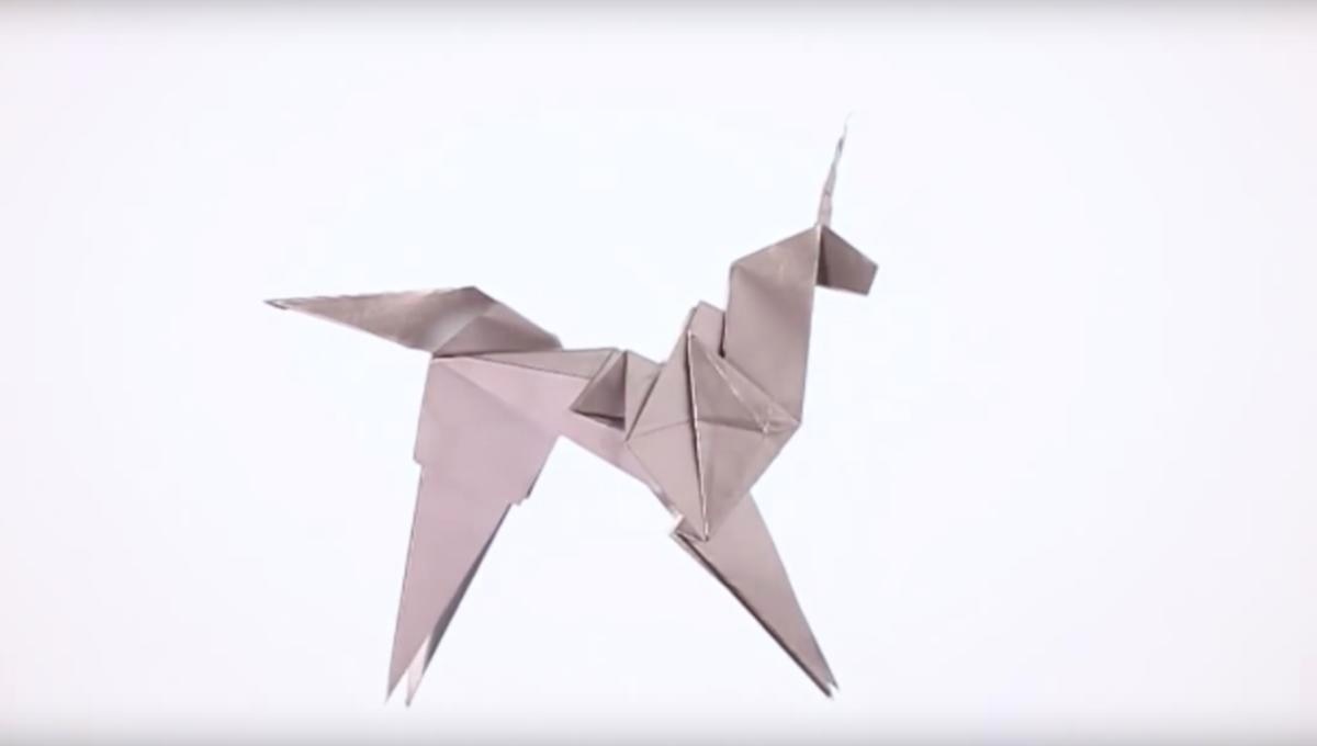 Stuff We Love Fold Your Own Blade Runner Origami Unicorn