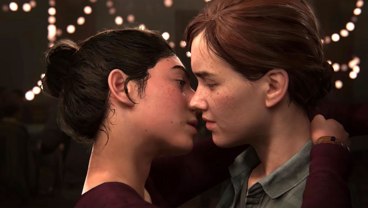 The Last Of Us Part Ii S Ellie And Dina Shared A