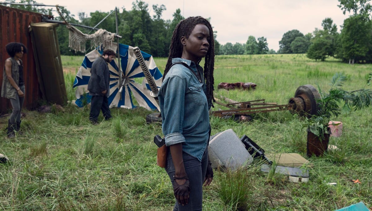 How Michonne Keeps Rick S Legacy Alive On The Walking Dead