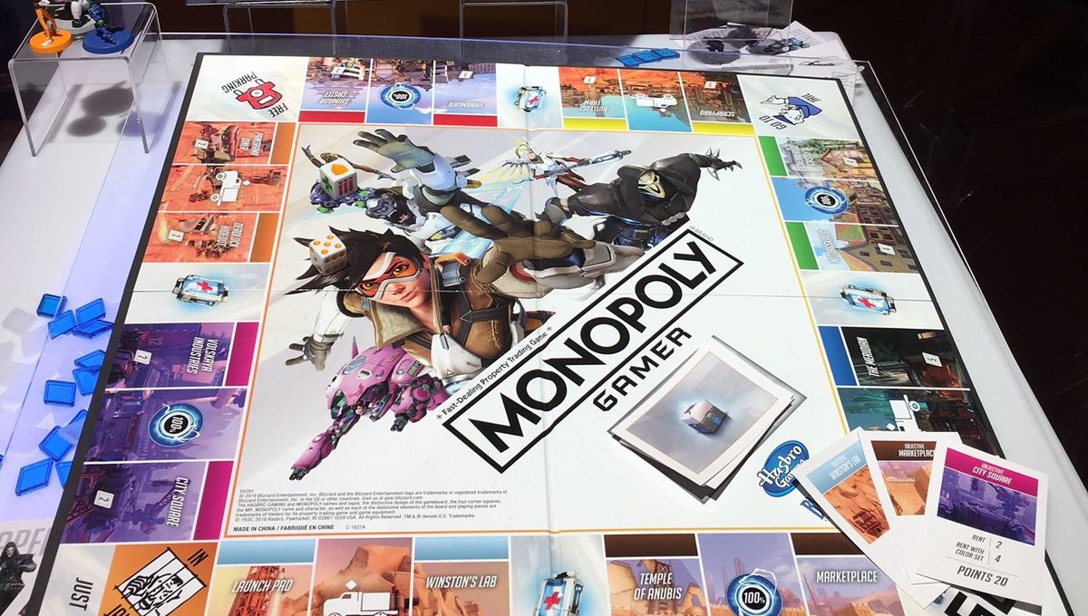 overwatch monopoly toy fair - fortnite science fair project ideas