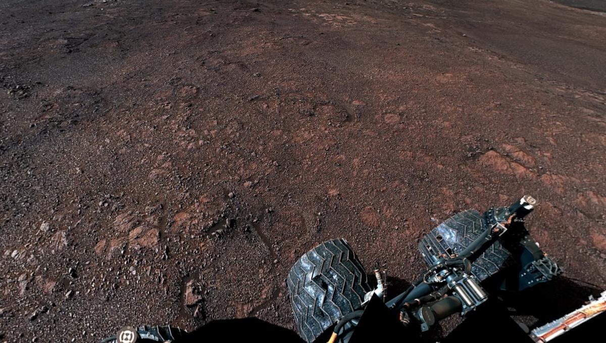 NASA's Curiosity rover on Mars